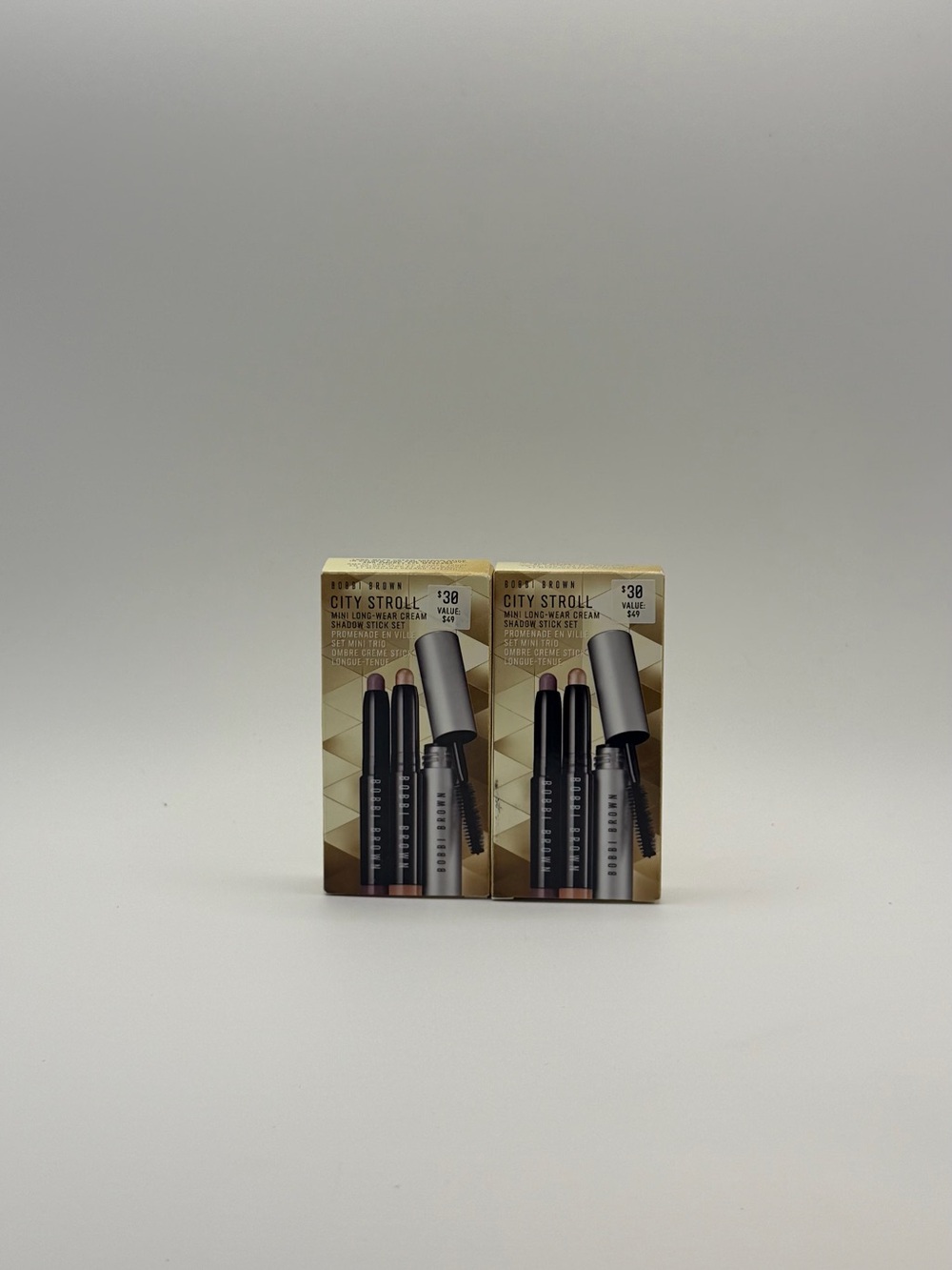 Bobbi Brown City Stroll Eye & Lip Set - NEW Authentic 2 pack